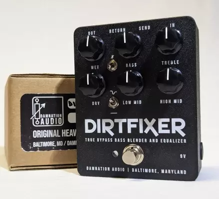 Damnation Audio - Dirtfixer Bass Blender and Equalizer Pedal